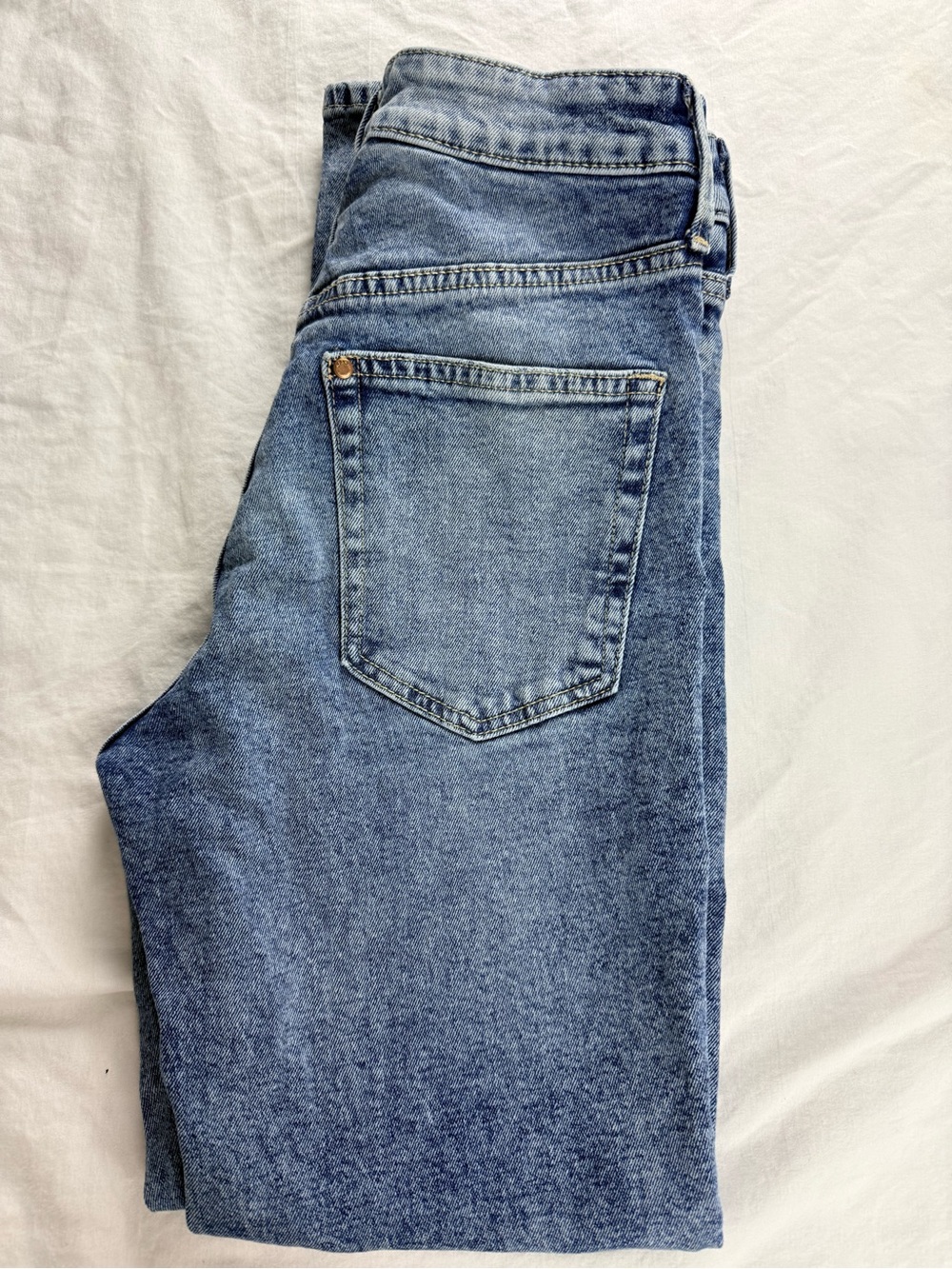 Women's Medium Blue Straight Jeans